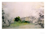 Razumovsky Palace reproduction procédé giclée par Rudolph von Alt