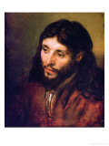 Head of Christ, circa 1648 Giclée-Druck von Rembrandt van Rijn 