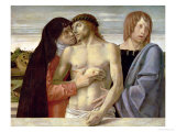 Pieta reproduction procédé giclée par Giovanni Bellini