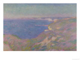 The Cliffs Near Dieppe, 1897 Giclee Print by Claude Monet