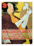 Pelseneer-Lambert Glove Makers, Millinery and Perfumery, Brussels Giclee Print