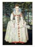 Princess Elizabeth 1603 Giclee Print by Robert Peake