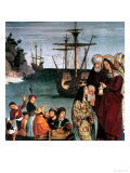 Mary Magdalene Boarding a Ship, from the Altarpiece of Saint Magdalen, 1526 (Detail) Giclee Print by Pera Matas