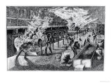Coffee Roasting, 1870 Giclee Print