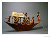 Tomb Model of a Ship, circa 2000 BC Giclee Print by Middle Kingdom Egyptian