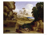 Il Tramonto Giclee Print by Giorgione Il Tramonto Giclee Print by Giorgione