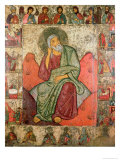 The Prophet Elijah, Pskov School Giclee Print