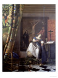 Allegory of the Faith, circa 1672-74 Giclee Print by Jan Vermeer Allegory of the Faith, circa 1672-74 Giclee Print by Jan Vermeer