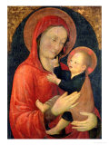 La Sainte Vierge et l'Enfant reproduction procédé giclée par Jacopo Bellini
