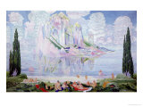 Wonder of The Sea, 1917 Lámina giclée por Wenzel Hablik Wonder of The Sea, 1917 Lámina giclée por Wenzel Hablik