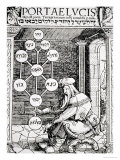Jewish Cabbalist Holding a Sephiroth, Copy of an Illustration from Jewish Cabbalist Holding a Sephiroth, Copy of an Illustration from