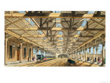 New Station, Lime Street, Entrance to the Tunnel and Booking Offices Giclee Print by S. Kelper