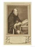 Friar Luis de Granada Lámina giclée por Josef Maca