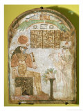 Stela Depicting Tachenes Praying Before the God Re-Horakhty, 900 BC Reproduction procédé giclée par Third Intermediate Period Egyptian