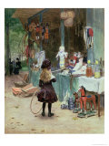 At the Champs-Elysees Gardens, circa 1897 Giclee Print by Victor Gabriel Gilbert