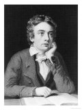 John Keats Reproduction procédé giclée par Joseph Severn
