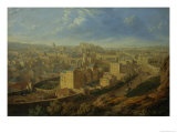 Edinburgh from the Calton Hill Giclee Print by Robert Batty