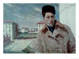 Self Portrait, 1908 Giclee Print by Umberto Boccioni