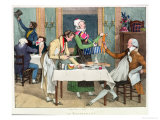 Le Restaurant, Published by Rodwell and Martin, 1820 Giclee Print by John James Chalon