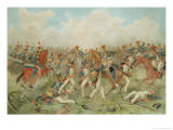 The Battle of Vittoria, June 21st 1813 Reproduction procédé giclée par John Augustus Atkinson
