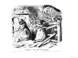 Rebecca and Her Daughters Giclee Print by John Leech