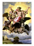 Vision of Ezekiel, circa 1518 Giclee Print by Raphael 