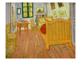 The Bedroom, 1888 (Oil on Canvas) Giclee Print by Vincent van Gogh