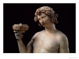 Bacchus, Detail, 1497 Giclee Print by Michelangelo Buonarroti