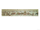Harold and Duke William Arrive at Mont Saint-Michel, They Cross the River Couesnon Giclee Print