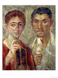 Portrait of a Couple, Thought to be Paquio Proculo and His Wife Giclee Print