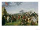 Derby Day (Detail) Giclee Print by William Powell Frith
