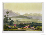 Teocalli, the Great Temple at Tenochtitlan, Mexico, Aztec reproduction procédé giclée par Gerolamo Fumagalli