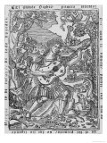 Orpheus Playing Music Giclee Print Orpheus Playing Music Giclee Print