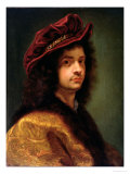 Self Portrait, 1667 Giclee Print by Il Baciccio
