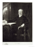 John Quincy Adams, 6th President of the United States of America, Published 1901 Giclee Print by George Peter Alexander Healy