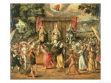 An Allegory of the Wars of Religion reproduction procédé giclée par Pieter II Claeissens