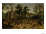 Assault on a Town Giclée-Druck von Sebastian Vrancx