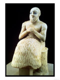 Statue of the Official Ebih-Il Giclee Print Statue of the Official Ebih-Il Giclee Print