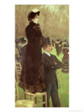 The Races at Auteuil, Paris reproduction procédé giclée par Giuseppe De Nittis
