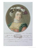 Portrait of Marguerite De Valois, 1787 Giclee Print by Antoine Louis Francois Sergent-marceau