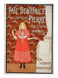 Reproduction of a Poster Advertising "Doctor Peter's Toothpaste," 1894 Giclee Print by Louis Maurice Boutet De Monvel