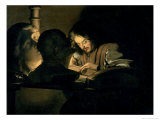The Artist at Work Lámina giclée por Gerrit van Honthorst The Artist at Work Lámina giclée por Gerrit van Honthorst