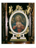 The Sacred Heart of Christ, from the Boarding School Chapel, 1766 Reproduction procédé giclée par Giuseppe Varotti