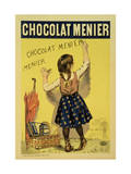 Reproduction of a Poster Advertising "Menier" Chocolate, 1893 Reproduction procédé giclée par Firmin Etienne Bouisset