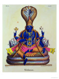 Vishnu Impressão giclée por A. Geringer Vishnu Impressão giclée por A. Geringer