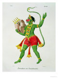 Hanuman: The White Monkey Warrior (Hanuman Klook Phun) Lámina giclée por A. Geringer Hanuman: The White Monkey Warrior (Hanuman Klook Phun) Lámina giclée por A. Geringer