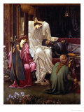 The Last Sleep of Arthur in Avalon, 1881-98 (Detail) Giclee-trykk av Edward Burne-Jones