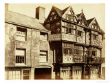 A Street in Ludlow Reproduction procédé giclée par Benjamin Brecknell Turner
