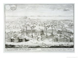 Temple Copied from a Design on a Medal Found Beside an Egyptian Mummy reproduction procédé giclée par Johann Bernhard Fischer Von Erlach