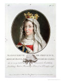 Portrait of Marguerite of Provence, 1787 Giclee Print by Antoine Louis Francois Sergent-marceau